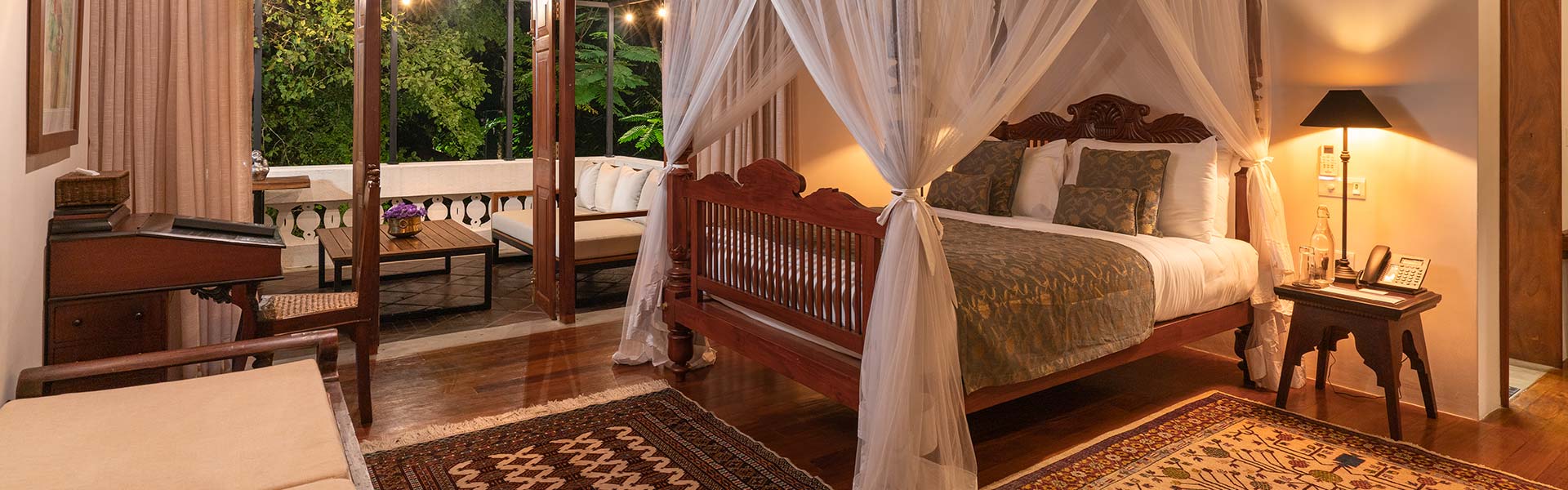 Taru Villas Kandy Property Deluxe Room Inner